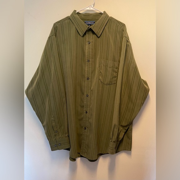 - Croft & Barrow Men’s Button Up Casual Long Sleeve Shirt Size XXL - Picture 2 of 7